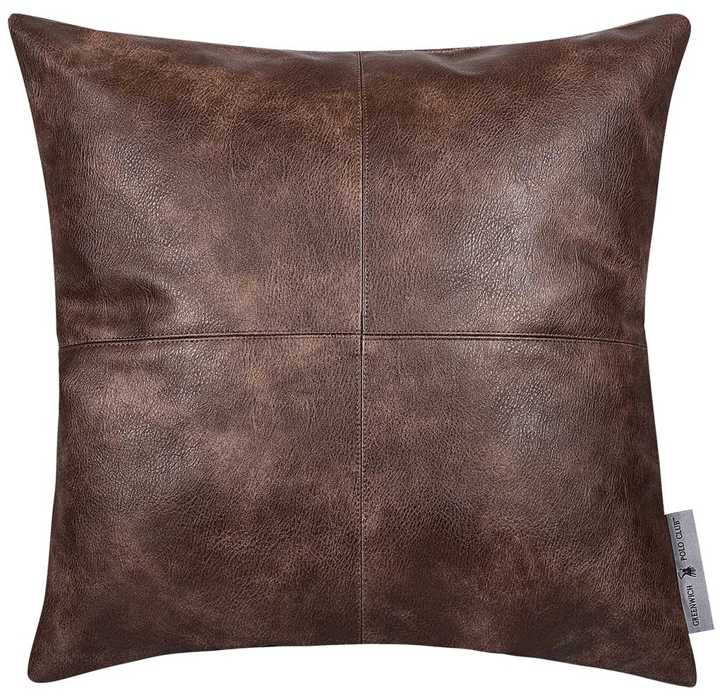 Διακοσμητικό Μαξιλάρι (45x45) Greenwich Polo Club 3984 Brown