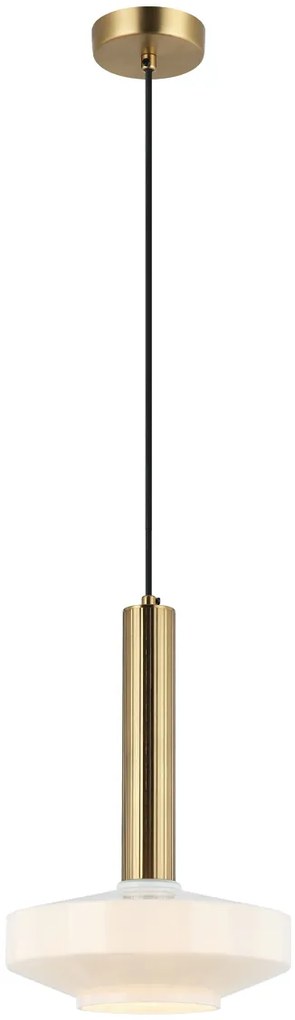 Φωτιστικό Κρεμαστό 1xE27 D260xH500mm Γυαλί Opal Viokef Vivian 4310900