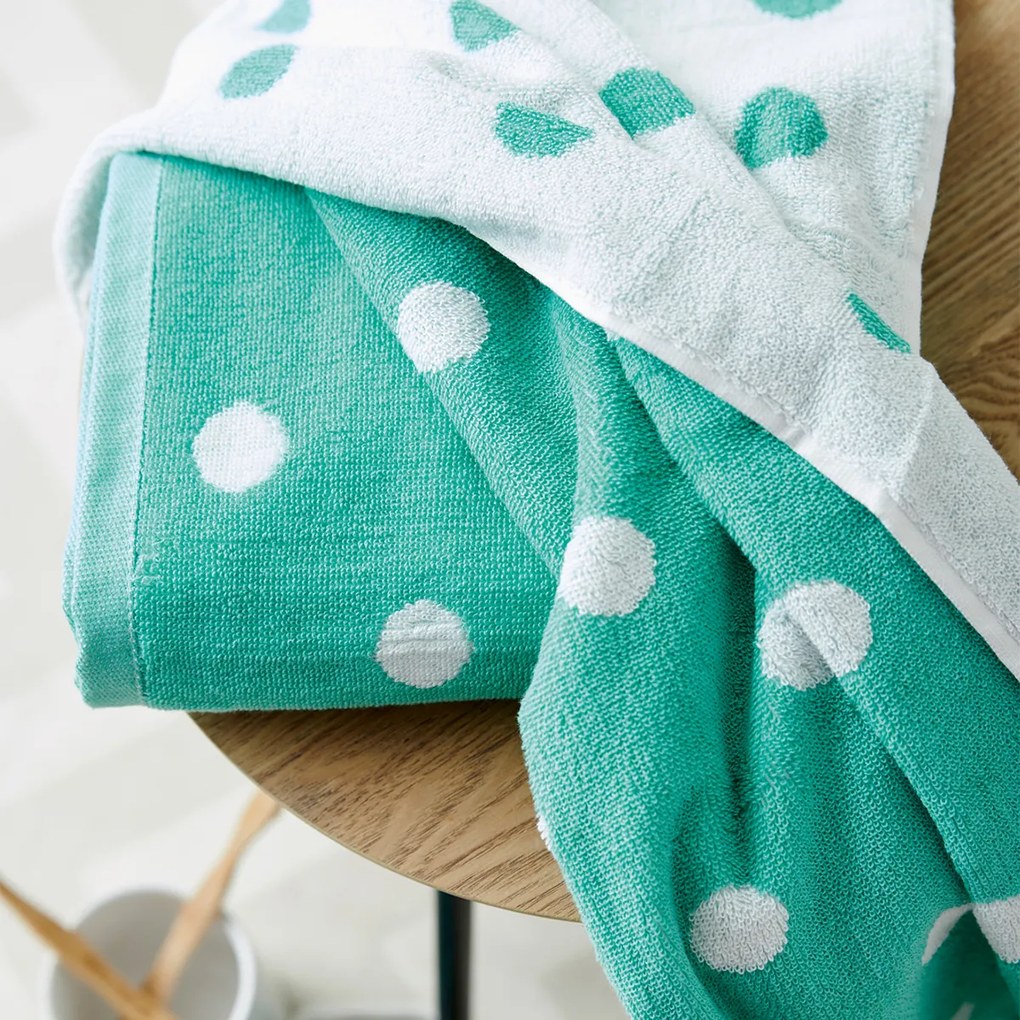 Πετσέτες Μπάνιου (Σετ 2τμχ) Palamaiki Towels Paradise 500gsm Βεραμάν,Λευκό