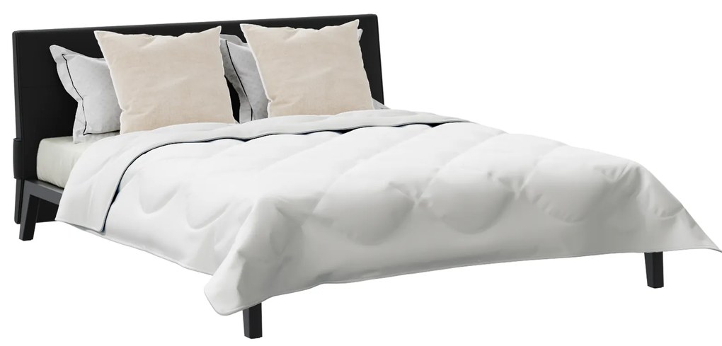 vidaXL Πάπλωμα Άλλο με μαξιλάρι 3 pcs Λευκό 240 x 200 cm Μικροΐνες