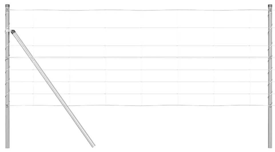vidaXL Στύλος Περιφράξεων Γαλβανισμένο 100 x 0,8 μ Ατσάλι