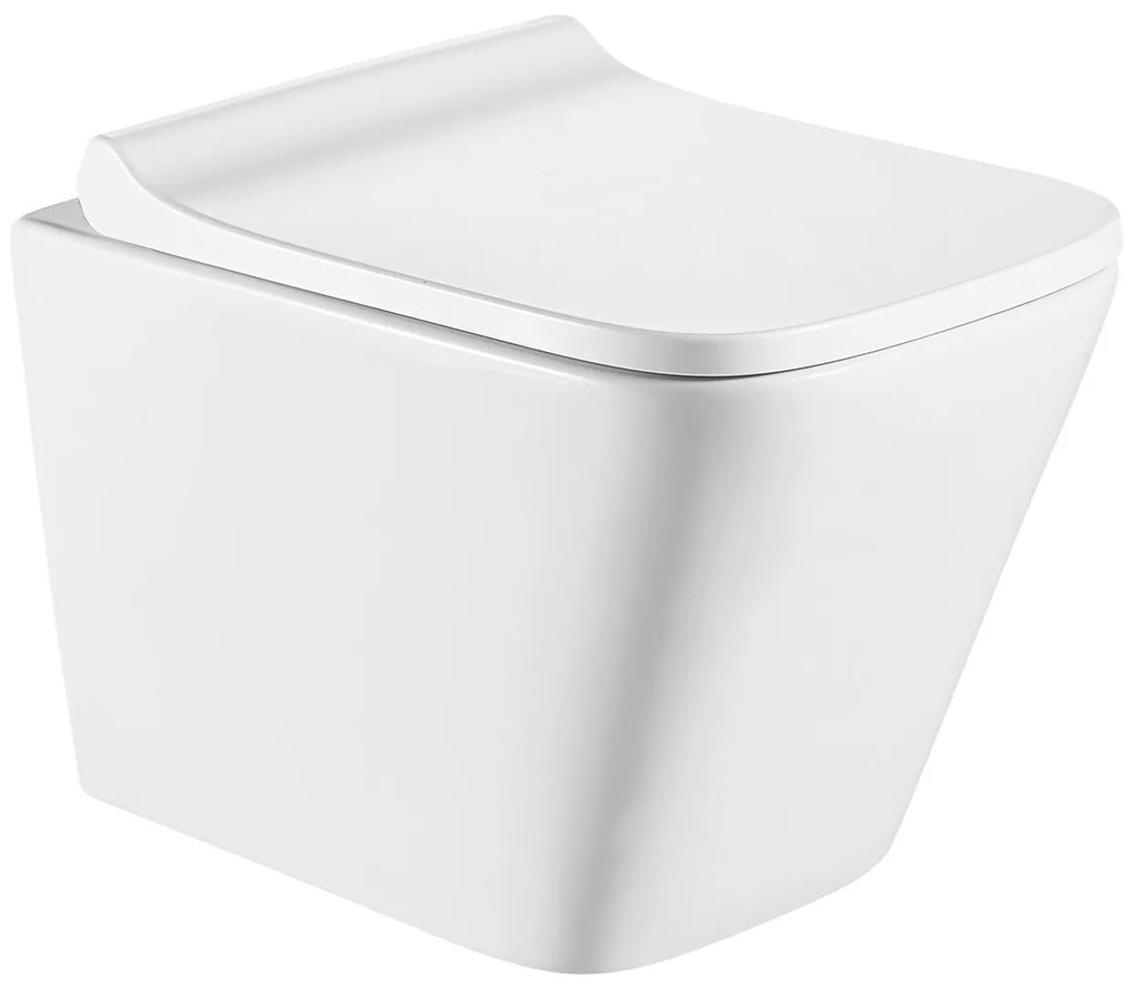 Karag LT 052E Λεκάνη αναρτώμενη rimless με κάλυμμα