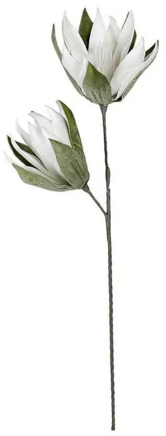 Διακοσμητικό Λουλούδι LOL858K6 98cm White Espiel Πλαστικό
