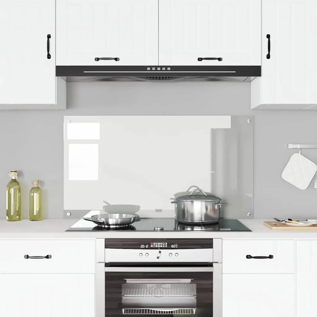 vidaXL Πίσω Πάνελ Κουζίνας Διαφανές 110 x 60 x 0.6 εκ.