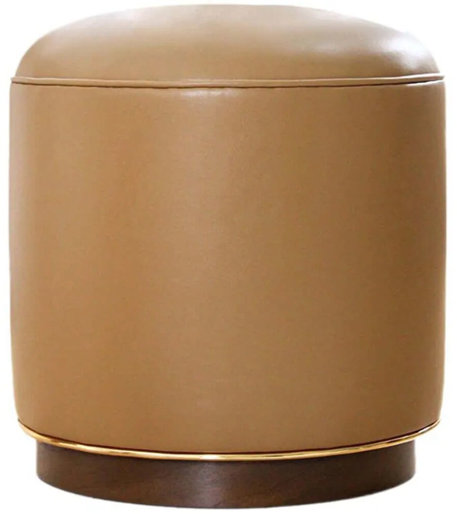 Σκαμπό Milotte 209FLF1261 42x43cm Light Brown