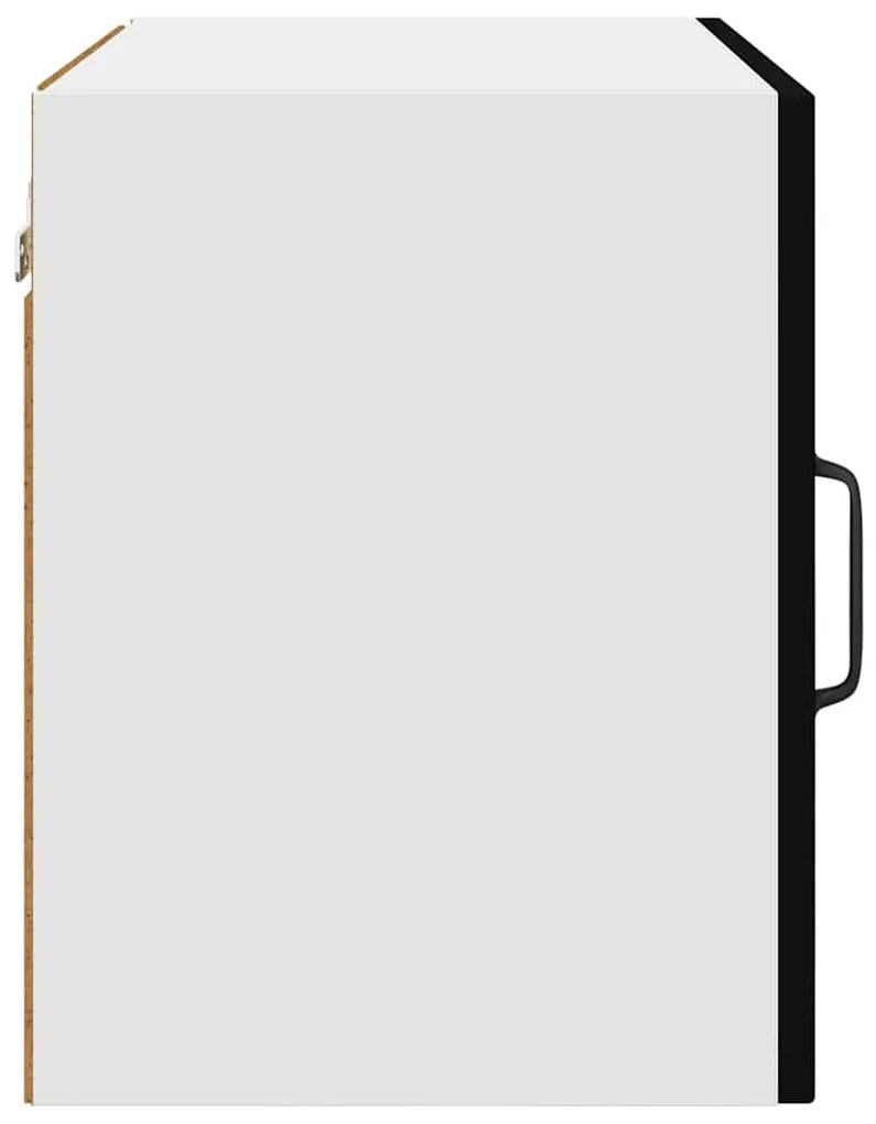 vidaXL Ντουλάπα Κουζίνας Μαύρο 50 x 31 x 40 εκ. Επεξεργασμένο ξύλο