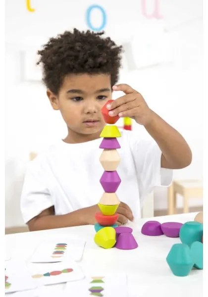 Σετ δραστηριοτήτων Miniland "Towering Beads"