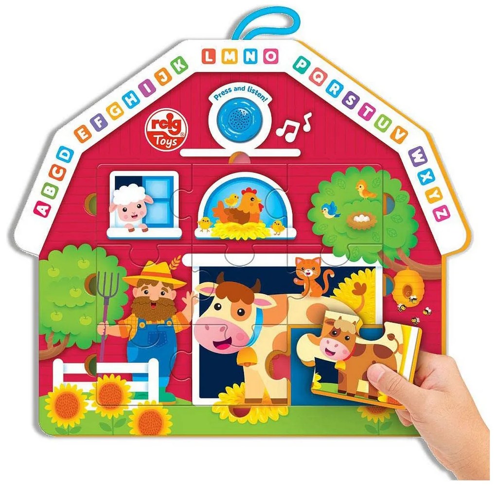 Παζλ Reig Merry Farmhouse 9 Τεμάχια Μουσικό