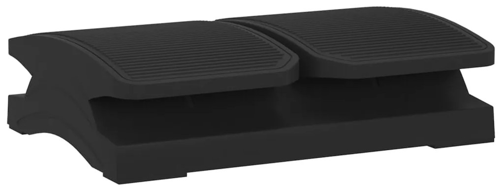 vidaXL Υποπόδιο Μαύρο 43,5 x 32,5 x 10,5 εκ.