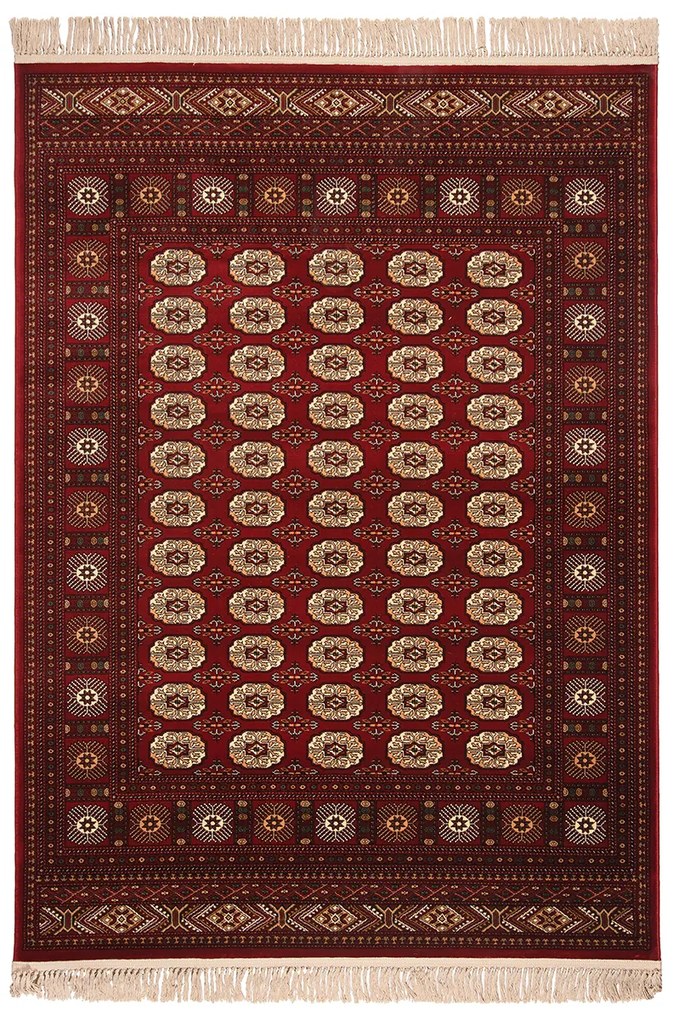 Χαλί Διαδρόμου (80x140) Βιοκαρπέτ Isfahan 5602A Red/ Red