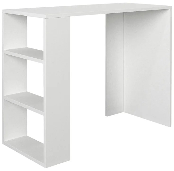 ΓΡΑΦΕΙΟ ΕΡΓΑΣΙΑΣ NETENIA MEGAPAP ΧΡΩΜΑ ΛΕΥΚΟ 90X40X74ΕΚ.