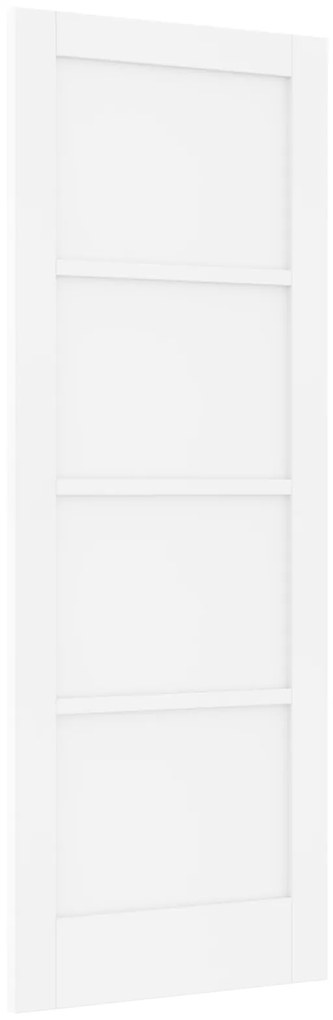 vidaXL Εσωτερική Πόρτα "ORKDAL" Λευκή 73.5x198.5x4 cm Στερεού Ξύλου Πεύκου
