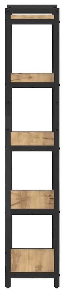 vidaXL Βιβλιοθήκη artisan δρυς 40 x 30 x 153 εκ Επεξεργασμένο ξύλο
