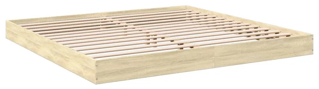 vidaXL Πλαίσιο κρεβατιού χωρίς στρώμα 180x200 εκ. Επεξεργασμένο Ξύλο