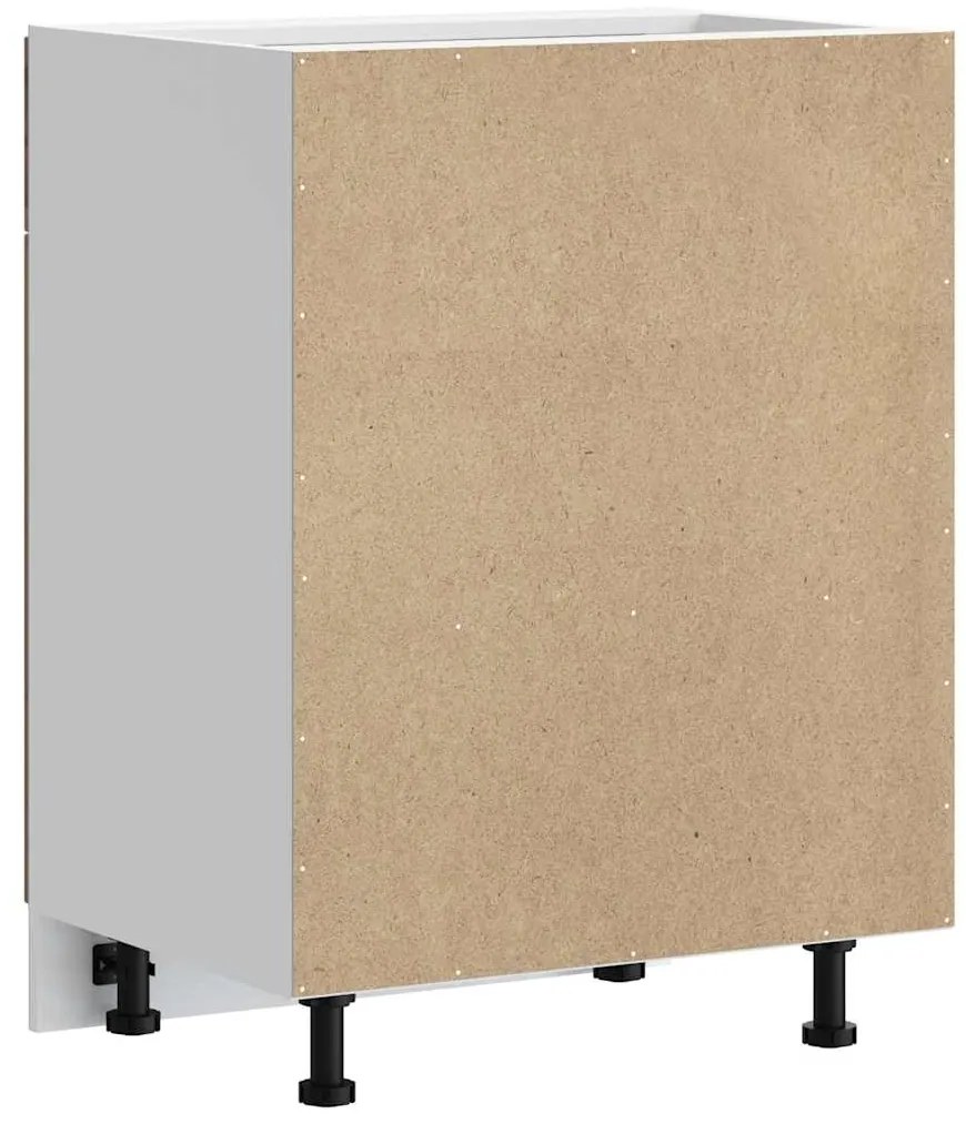 vidaXL ντουλάπι βάσης κουζίνας Lucca Καπνιστή βελανιδιά