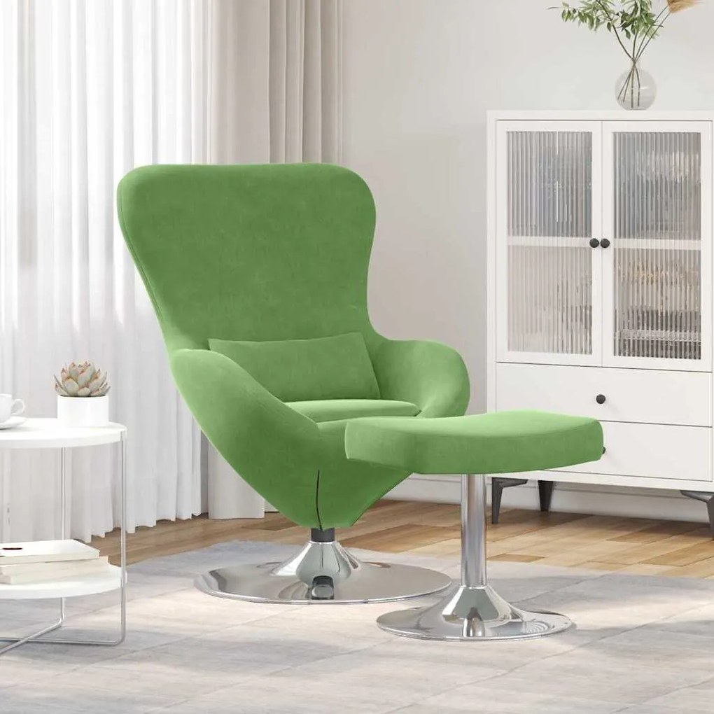 vidaXL Πολυθρόνες, Ρεκλάινες & Καρέκλες Ύπνου 2 pcs Ανοιχτό πράσινο