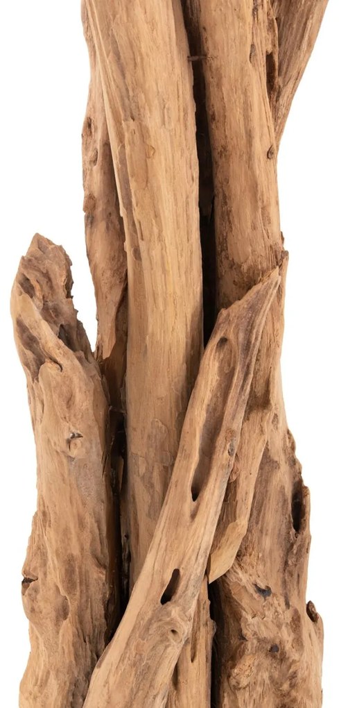 ΚΑΛΟΓΕΡΟΣ  ΑΠΟ ΜΑΣΙΦ ΞΥΛΟ TEAK ΦΥΣΙΚΟ 170-200ΕΚ.