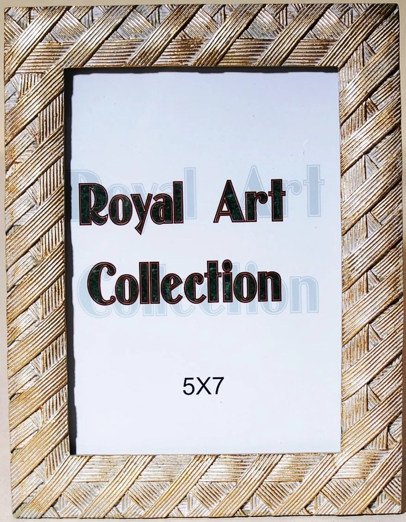 Κορνίζα Πολυεστερική Royal Art 5x7εκ. YUA4/022/57CR