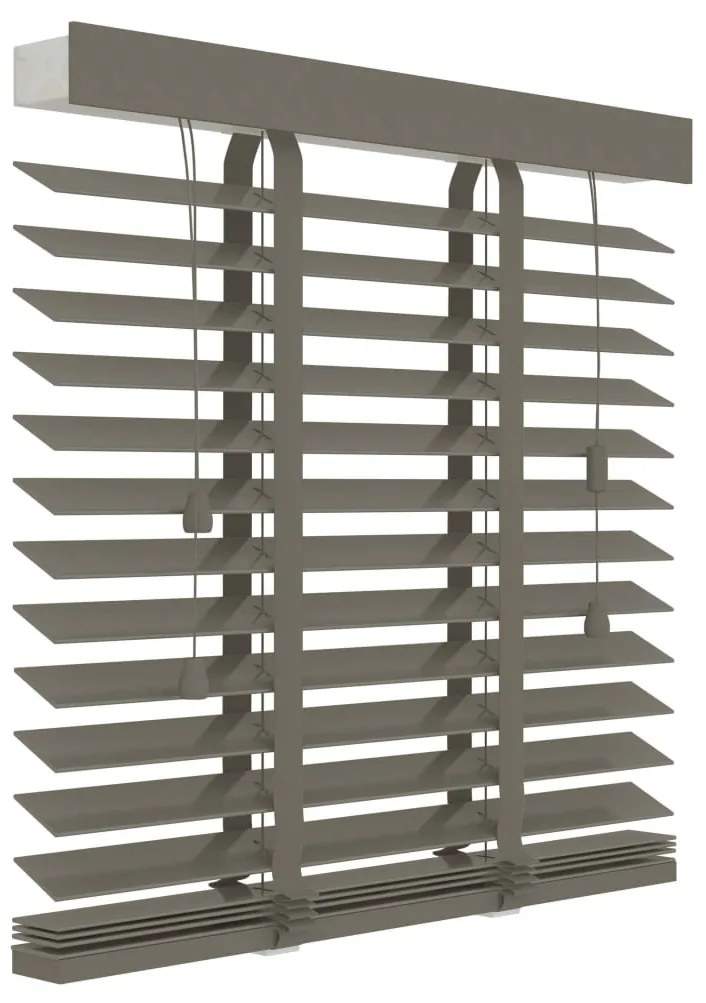 Decosol Στόρι με Οριζόντιες Περσίδες Taupe 100x180 εκ. 50 χιλ. Ξύλινο