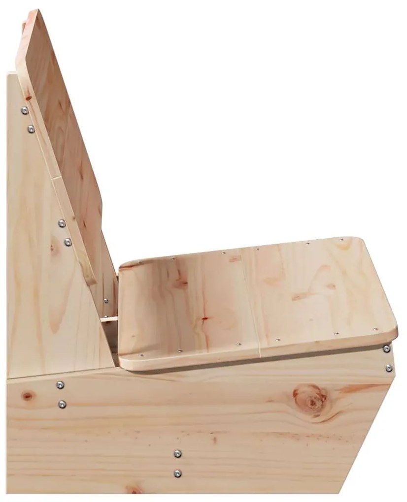 vidaXL Καρέκλες κήπου 2 τεμάχια 60x64x70,5 cm Ξύλο μασίφ πεύκο