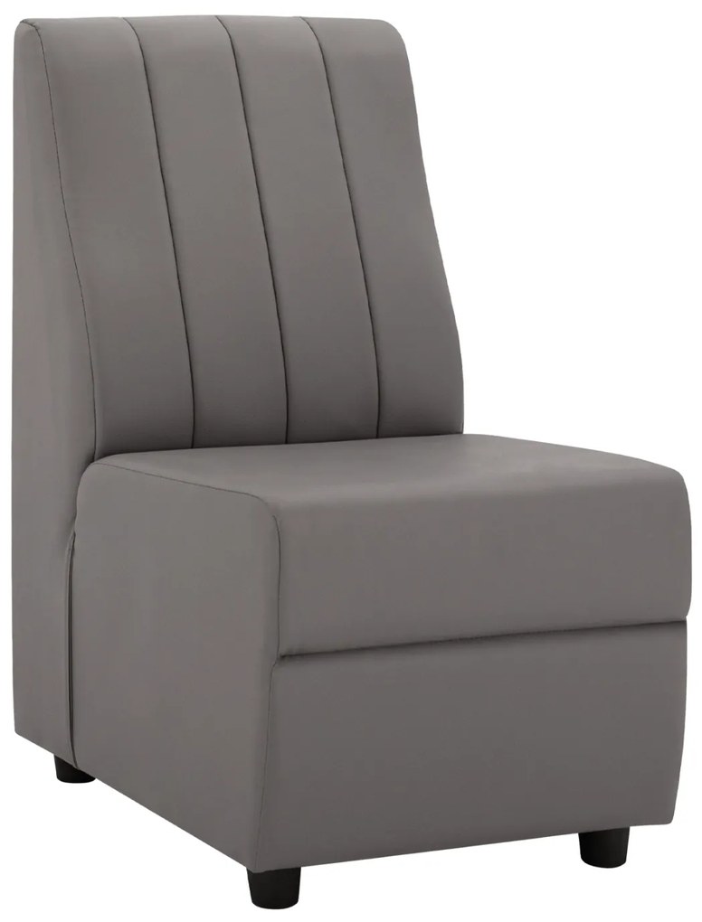 ΠΟΛΥΘΡΟΝΑ LANDON HM3162.10 ΑΠΟ ΤΕΧΝΟΔΕΡΜΑ ΣΕ ΓΚΡΙ ΑΠΟΧΡΩΣΗ 51x66x93Υ εκ.