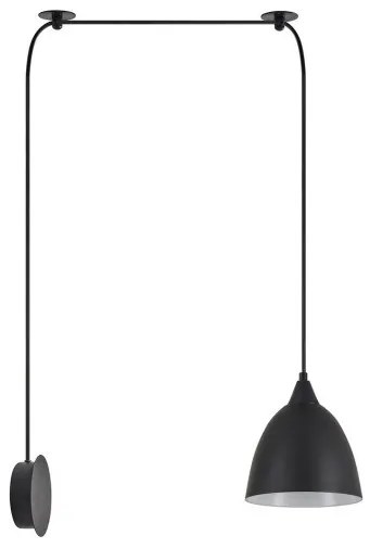 Απλίκα Φωτιστικό Τοίχου Μαύρο ADEPT 77-9043 Homelighting-77-9043-Μαύρο 77-9043