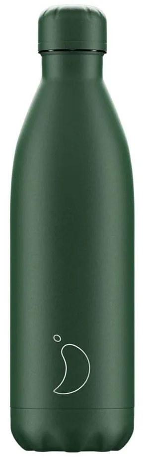 Μπουκάλι Θερμός All 750ml Matte Green Chilly’s Ανοξείδωτο Ατσάλι