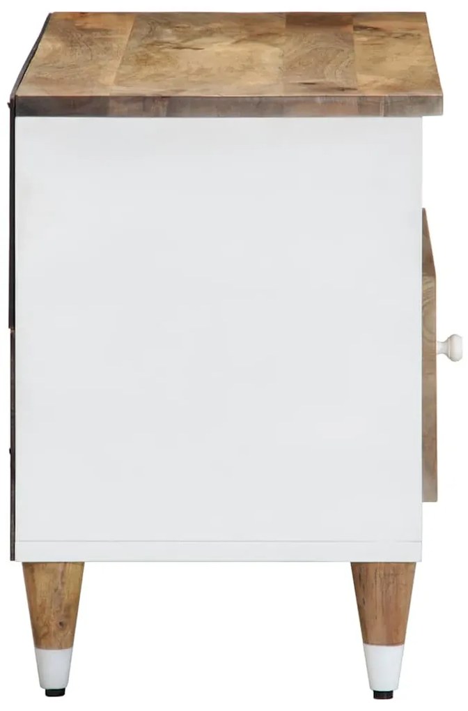 ντουλάπι τηλεόρασης vidaXL 80x33,5x46 cm μασίφ ξύλο Mango