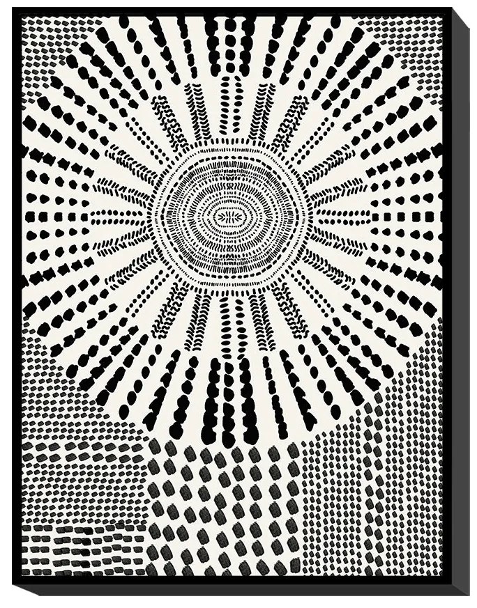 Πίνακας Σε Κορνίζα "Abstract" Καμβάς 60x80x3.5cm