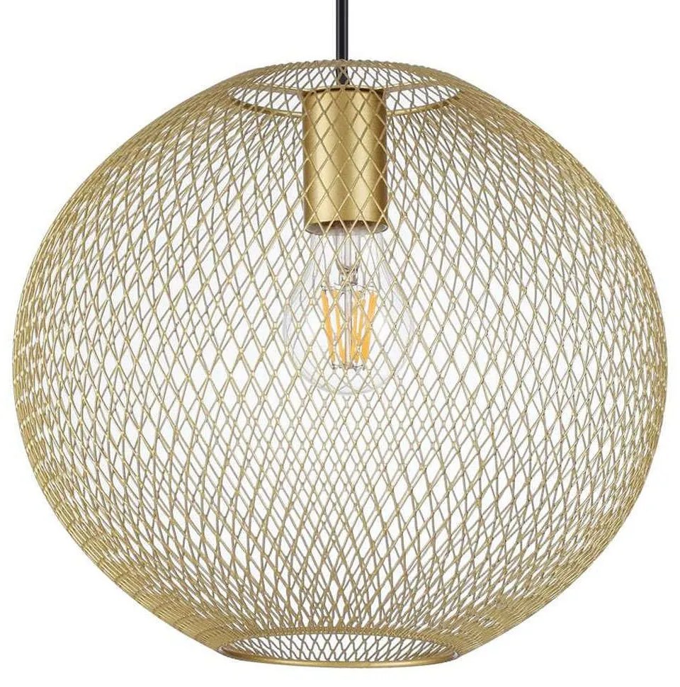 Φωτιστικό Οροφής Net 313771 Φ29,5x53,5/233,5cm 1xE27 42W Gold Ideal Lux