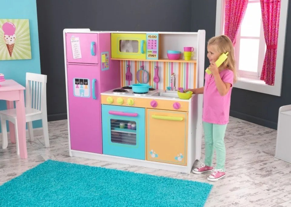 Κουζίνα KidKraft Deluxe Big and Bright