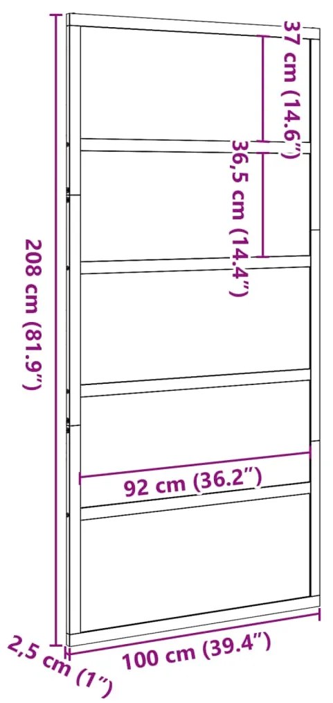 ΠΟΡΤΑ ΑΧΥΡΩΝΑ ΛΕΥΚΗ 100X208 ΕΚ. ΑΠΟ ΜΑΣΙΦ ΞΥΛΟ ΠΕΥΚΟΥ 850630