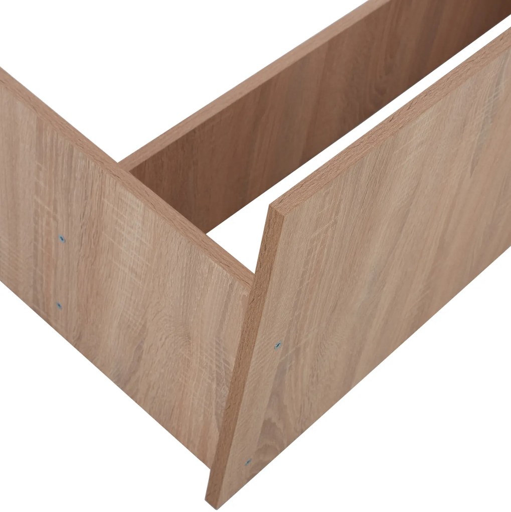 ΚΡΕΒΑΤΙ ADLER ΜΟΝΟ 90X200 SONAMA OAK HM2433.01 - Μελαμίνη - HM2433.01