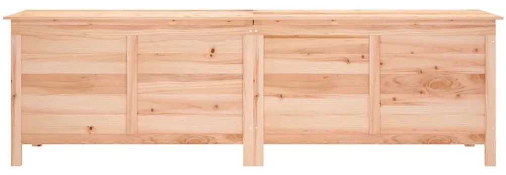 vidaXL Μπαούλο Αποθήκευσης Κήπου 198,5x50x56,5εκ από Μασίφ Ξύλο Ελάτης
