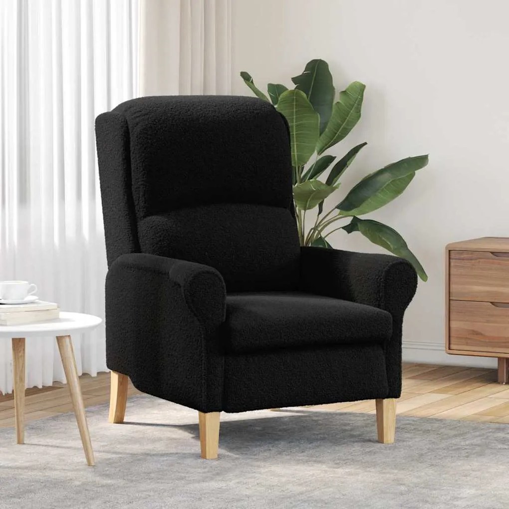 vidaXL Πολυθρόνα Μαύρο 76 x 94 x 102 εκ. ύφασμα