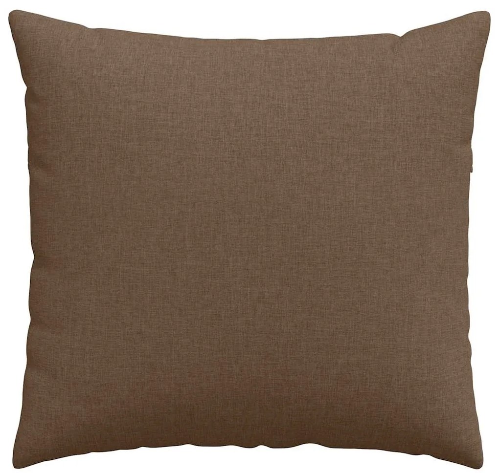 vidaXL Μαξιλάρι Καναπέ 2 pcs Καφέ 45 x 45 cm ύφασμα