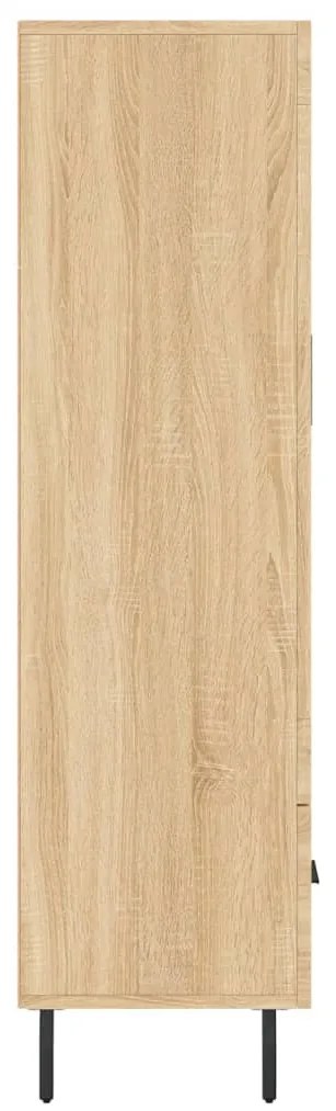 vidaXL Ντουλάπα Sonoma Δρυς 69,5 x 31 x 115 εκ. από Επεξεργασμένο Ξύλο