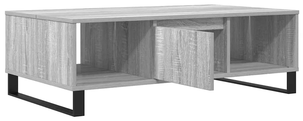vidaXL Τραπεζάκι Σαλονιού Γκρι Sonoma 104x60x35 εκ. Επεξεργασμένο Ξύλο