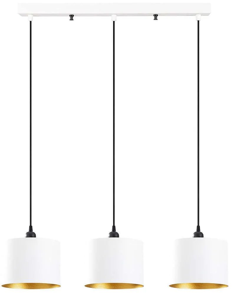 Φωτιστικό Οροφής - Ράγα Berceste 521SHN3291 70x20x110cm 3xE27 40W White Opviq