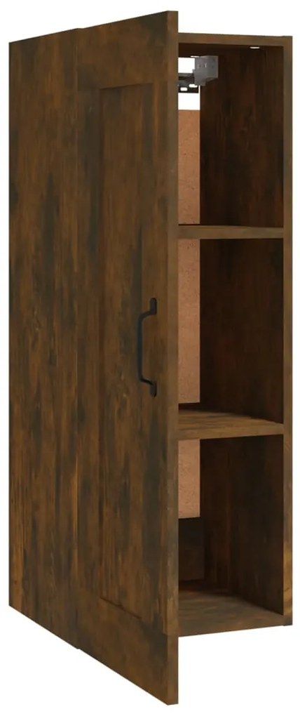 vidaXL Ντουλάπι Κρεμαστό Καπνιστή δρυς35x34x90εκ. Επεξεργασμένο Ξύλο