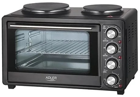 ADLER ELECTRIC OVEN WITH HOT PLATE