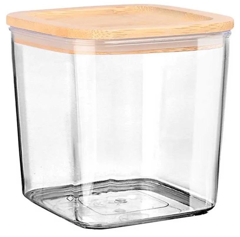 Δοχείο Αποθήκευσης 500ml Με Αεροστεγές Κλείσιμο Estia Bamboo Essentials 01-24253