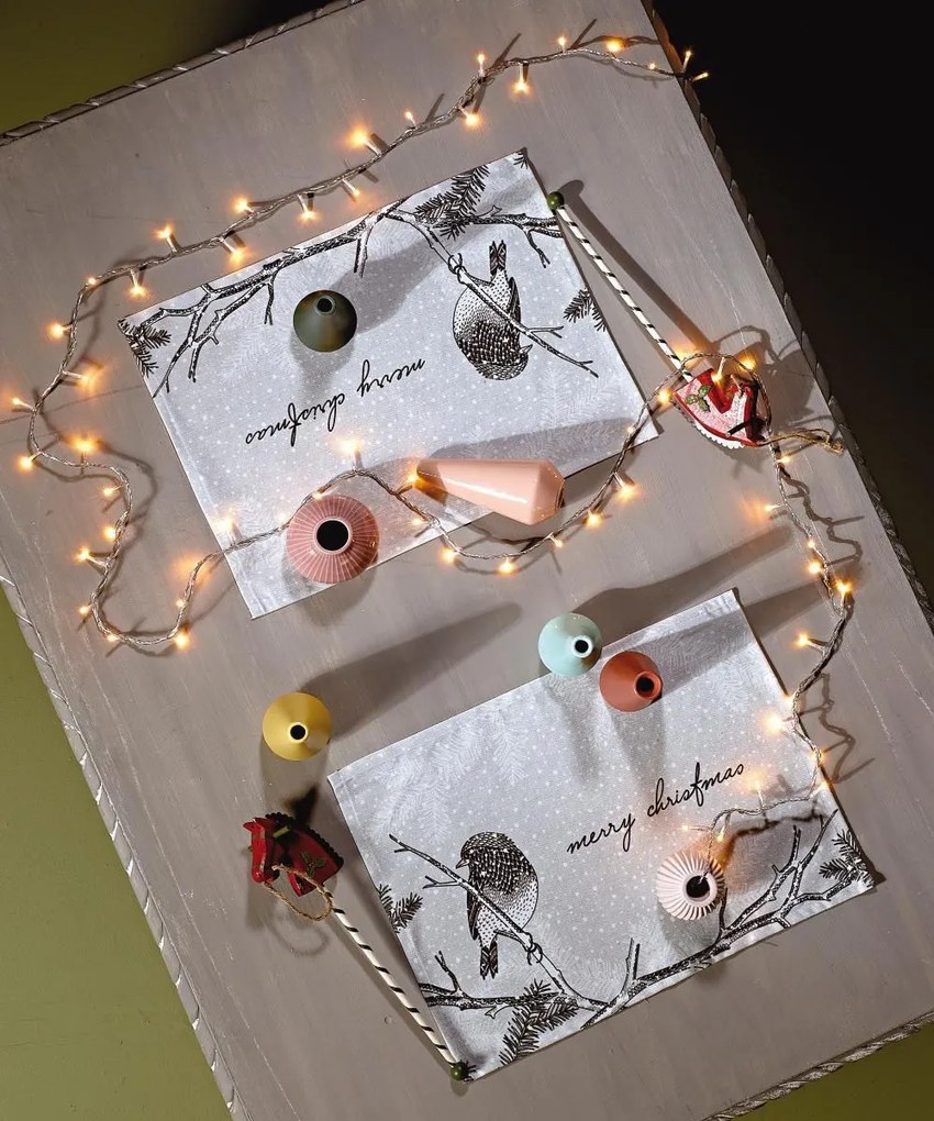 ΣΕΤ ΣΟΥΠΛΑ 33x45cm 4 ΤΕΜ. KENTIA - SNOW 235