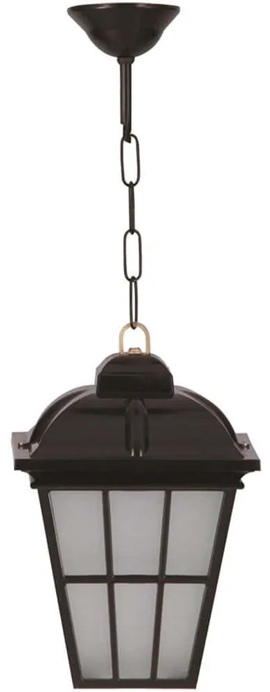 Φωτιστικό Οροφής 685AVN1217 Φ20x55cm E27 40W Black Opviq