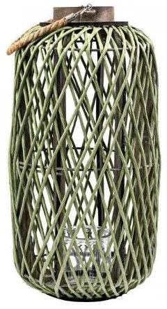 ΨΑΘΙΝΟ ΦΑΝΑΡΙ Fylliana FL8301 ΠΡΑΣΙΝΟ ΧΡΩΜΑ 27x54εκ 726-125-019