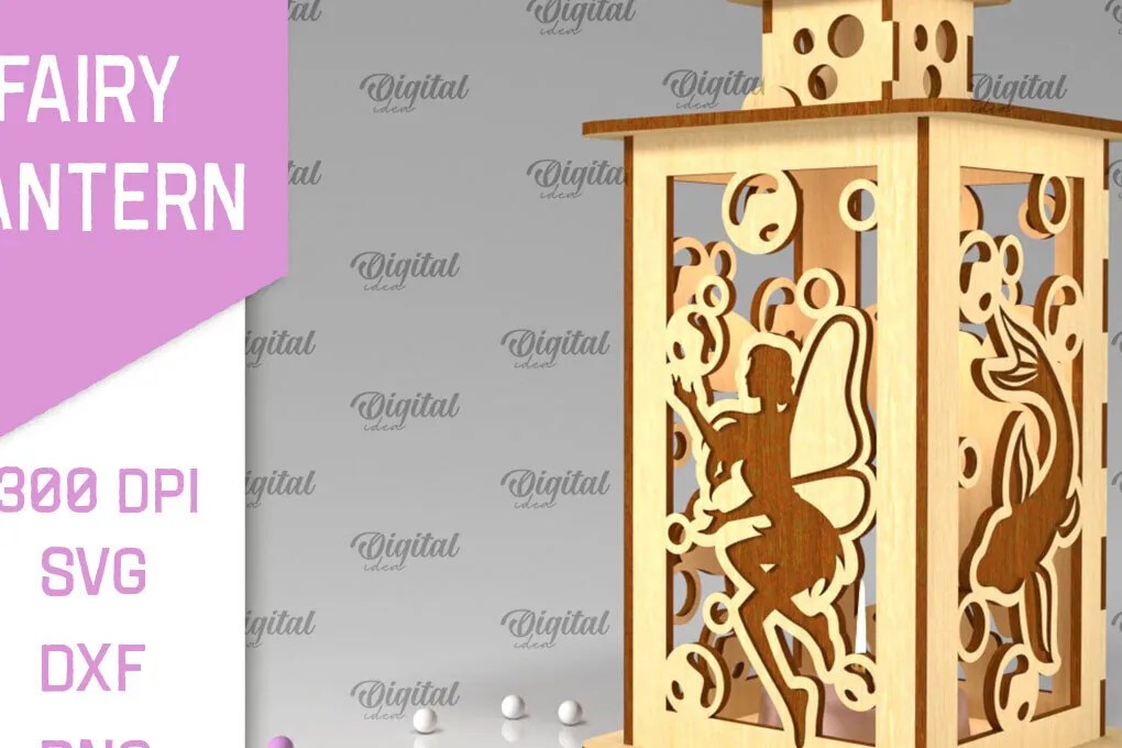 Intra απο ξύλο plywood Χρώμα wenge 3mm-4mm πάχος - Fairy LaserCut. Fairy Design Δίασταση 30x20 cm INTRAFABR-88132796