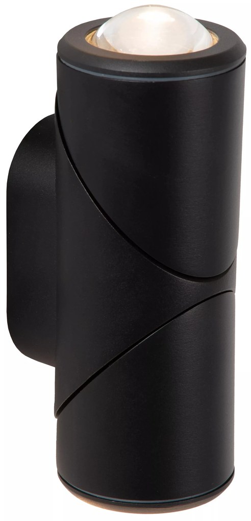Φωτιστικό Επίτοιχο Lucide 15820-10-30 ERIN Μαύρο Ματ (Black Mat) 2700 K