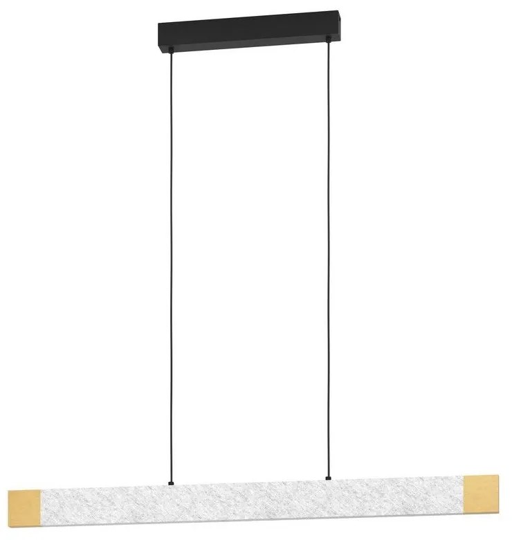 Φωτιστικό Οροφής - Ράγα Vallelado 390386 Led 109x150cm Grey-Brown Eglo
