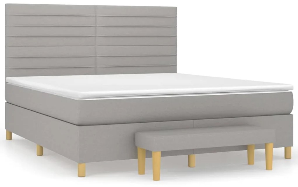 ΚΡΕΒΑΤΙ BOXSPRING ΜΕ ΣΤΡΩΜΑ ΑΝ. ΠΡΑΣΙΝΟ 160X200ΕΚ ΥΦΑΣΜΑΤΙΝΟ 3137245