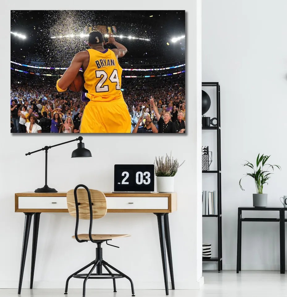 Πίνακας σε καμβά Lakers 24 Bryant KNV1079 45cm x 65cm